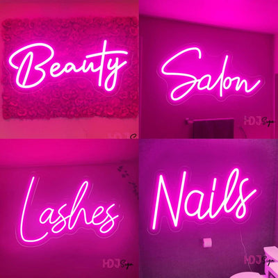 Beauty Salon LED Signs